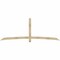 Ekena Millwork Bellingham Rough Sawn Timber Gable Bracket, Douglas Fir, 108"W x 40"H x 2"D x 4"F, 9/12 Pitch GBW108X40X0204BEL00RDF - alternate 1